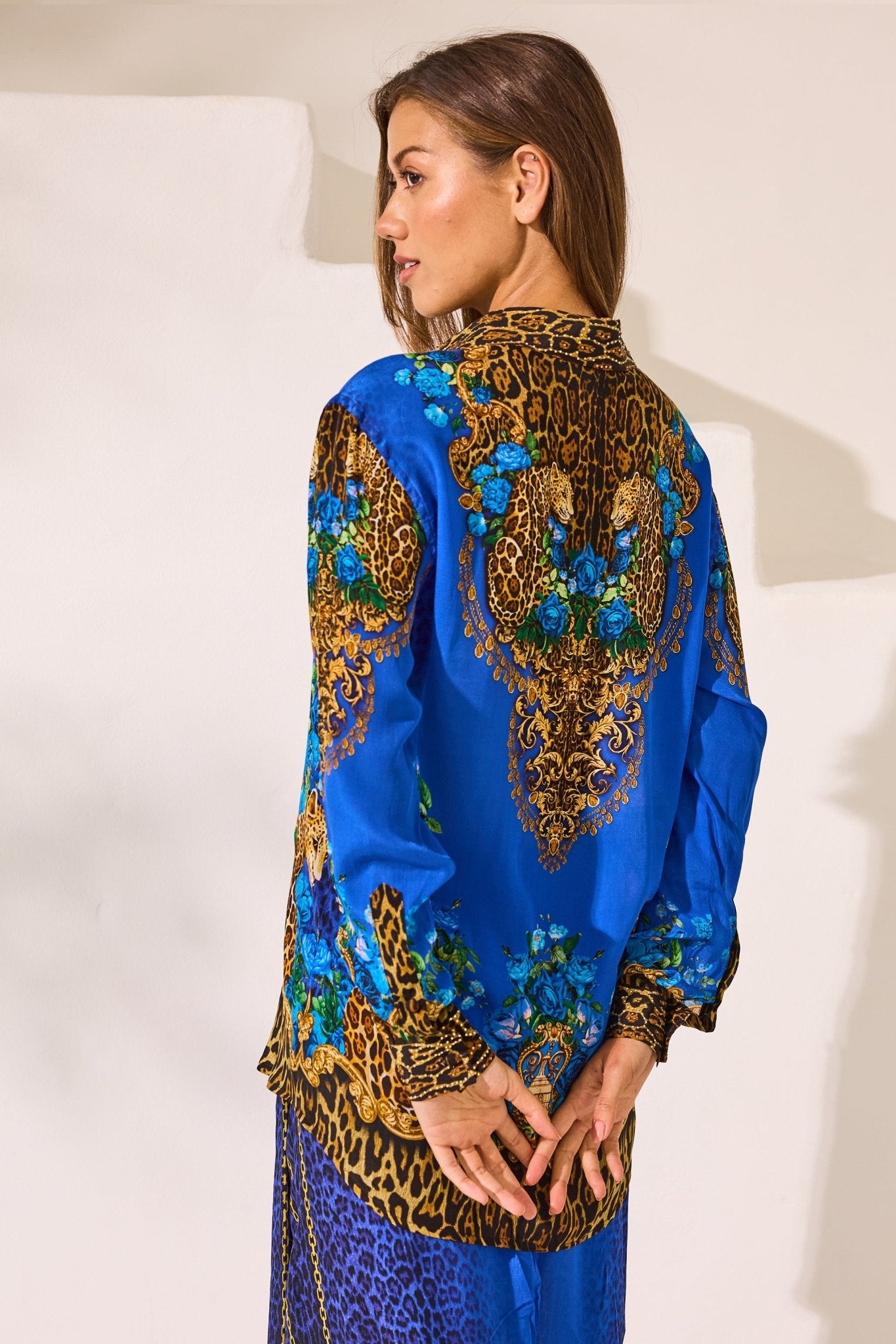 Blue Leopardess Women&