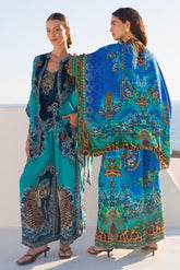 BOHO BLUES TROUSERS - Czarina