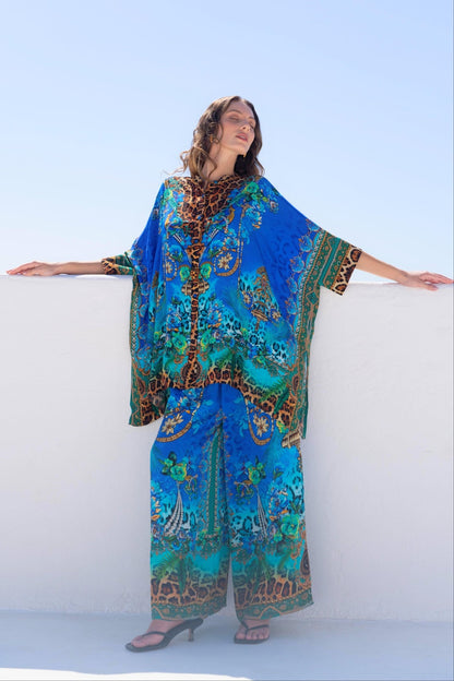 BOHO BLUES TROUSERS - Czarina