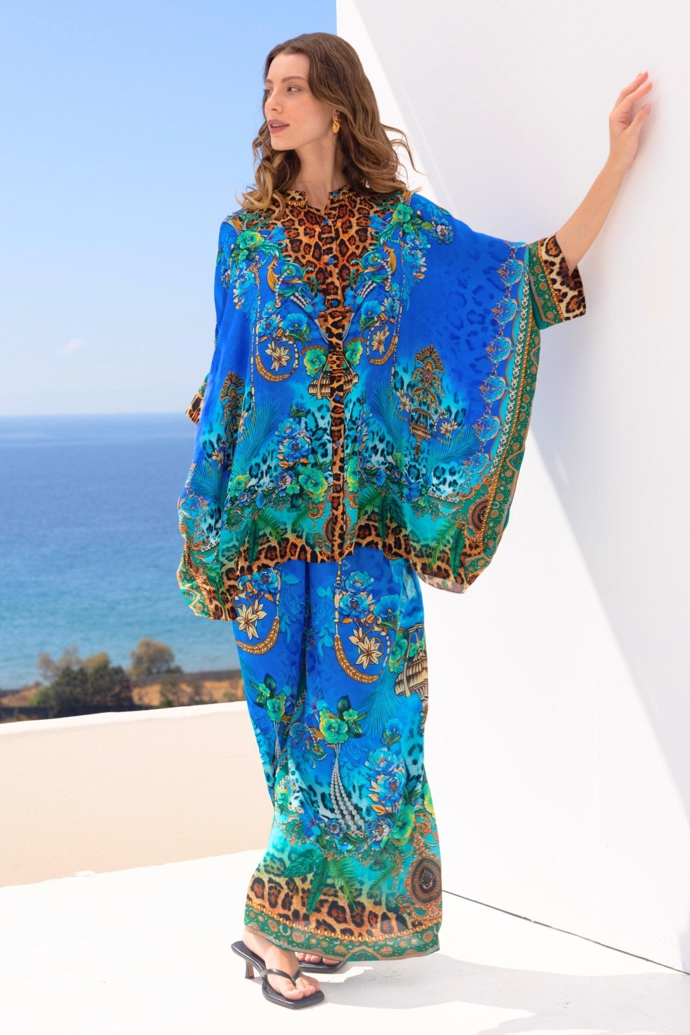 BOHO BLUES TROUSERS - Czarina