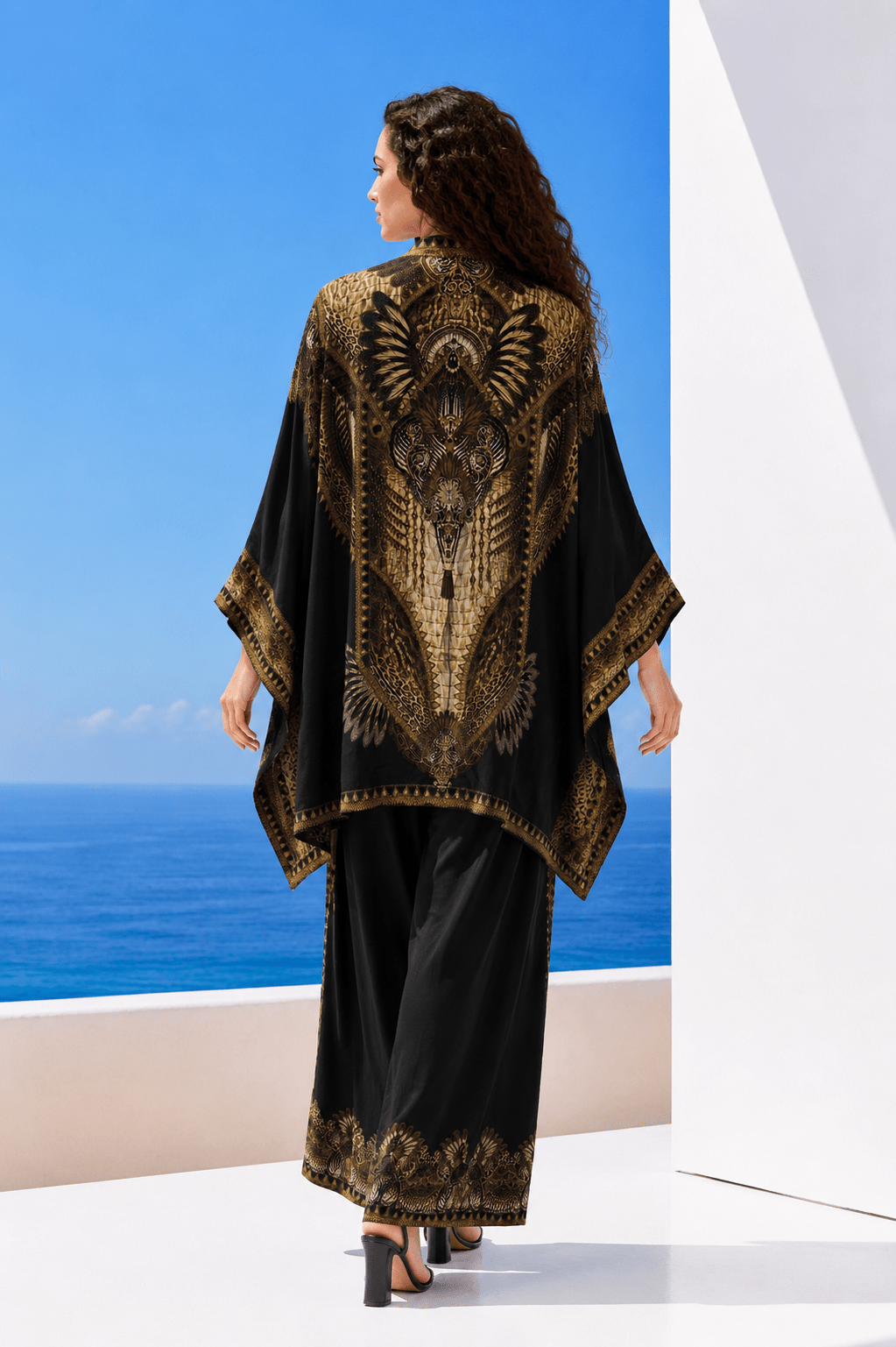 BOHO QUEEN KAFTAN TOP W SLEEVES - Czarina