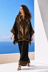 BOHO QUEEN KAFTAN TOP W SLEEVES - Czarina