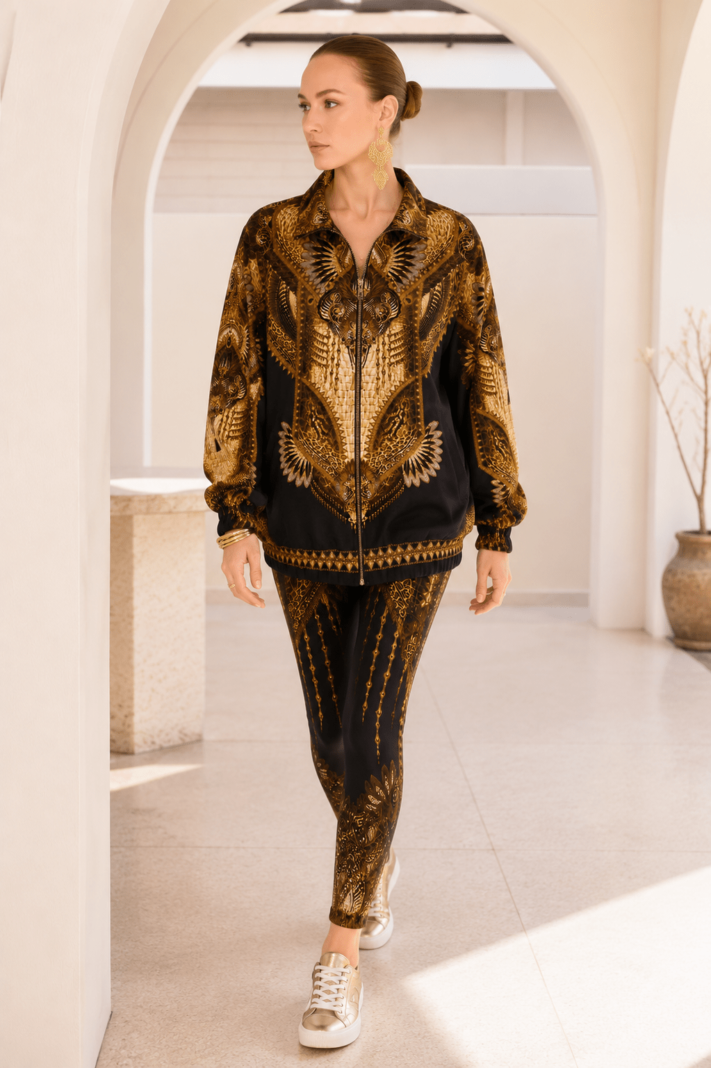 BOHO QUEEN OVERSIZE BOMBER JACKET - Czarina