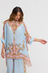 Dusk Till Dawn Kaftan Top w Sleeves - Czarina