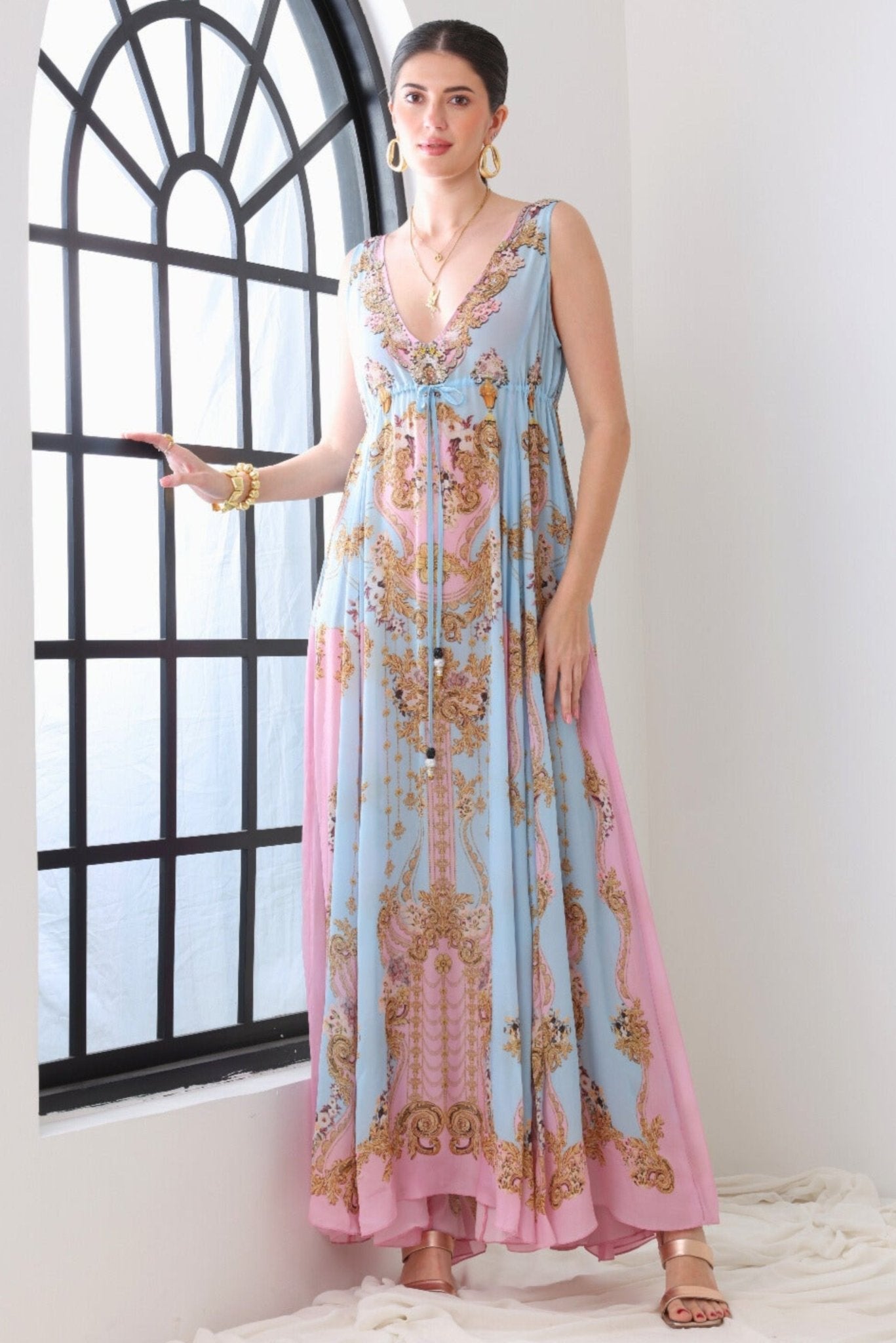 DUSK TILL DAWN MAXI DRESS - Czarina