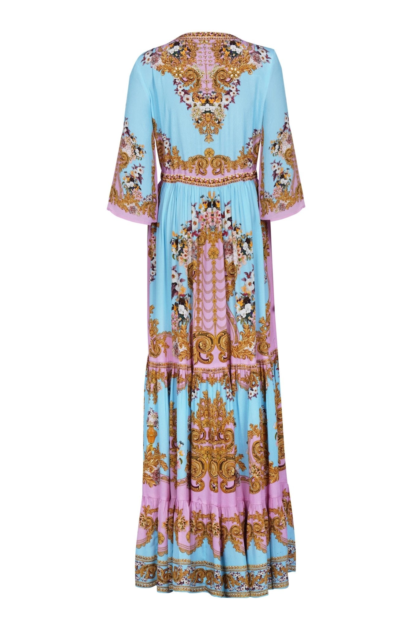 DUSK TILL DAWN WAIST DRAWSTRING DRESS - Czarina