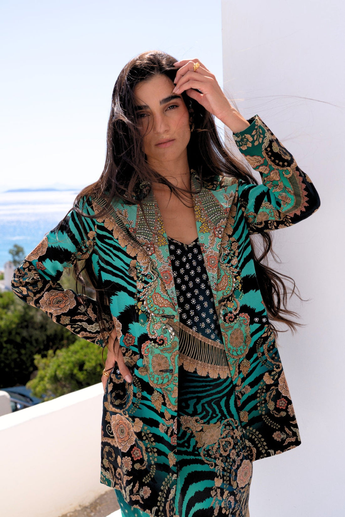 EMERALD EMPRESS BLAZER - Czarina