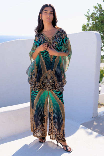 EMERALD EMPRESS BUTTERFLY TOP - Czarina