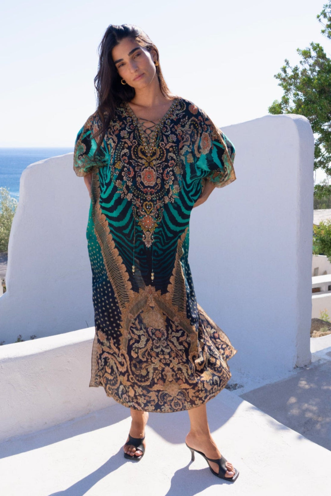 EMERALD EMPRESS MEDIUM KAFTAN - Czarina