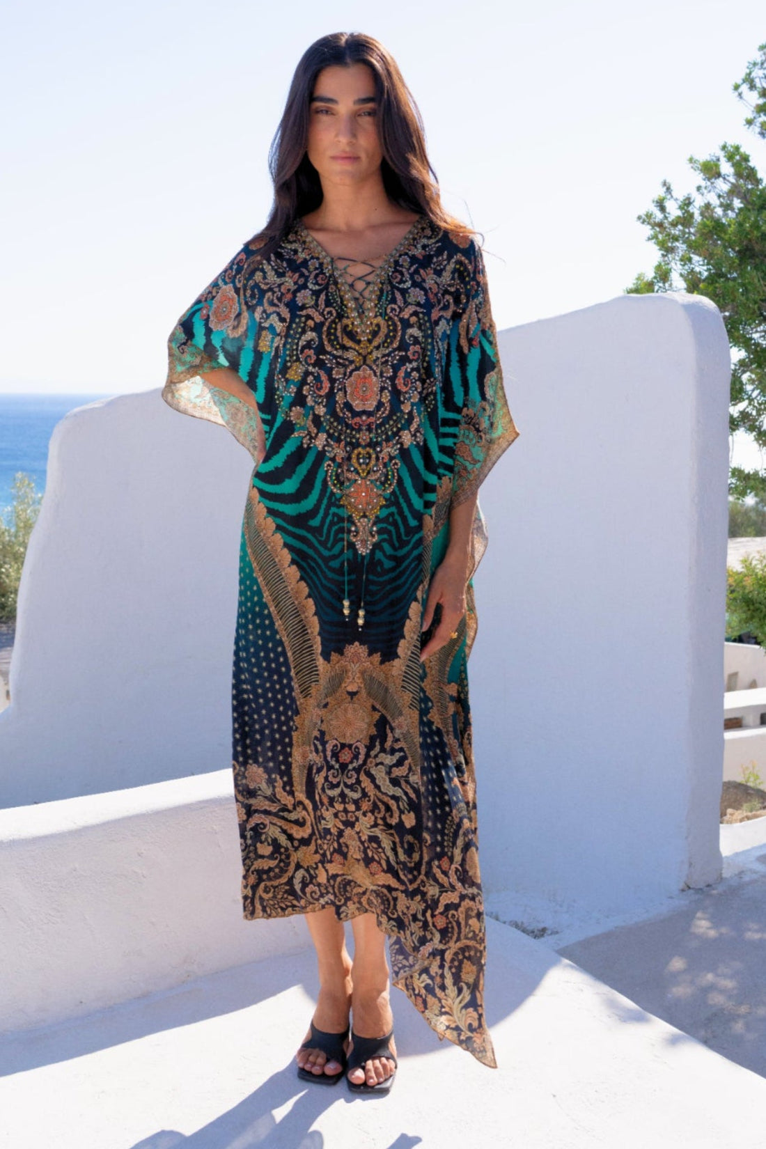 EMERALD EMPRESS MEDIUM KAFTAN - Czarina