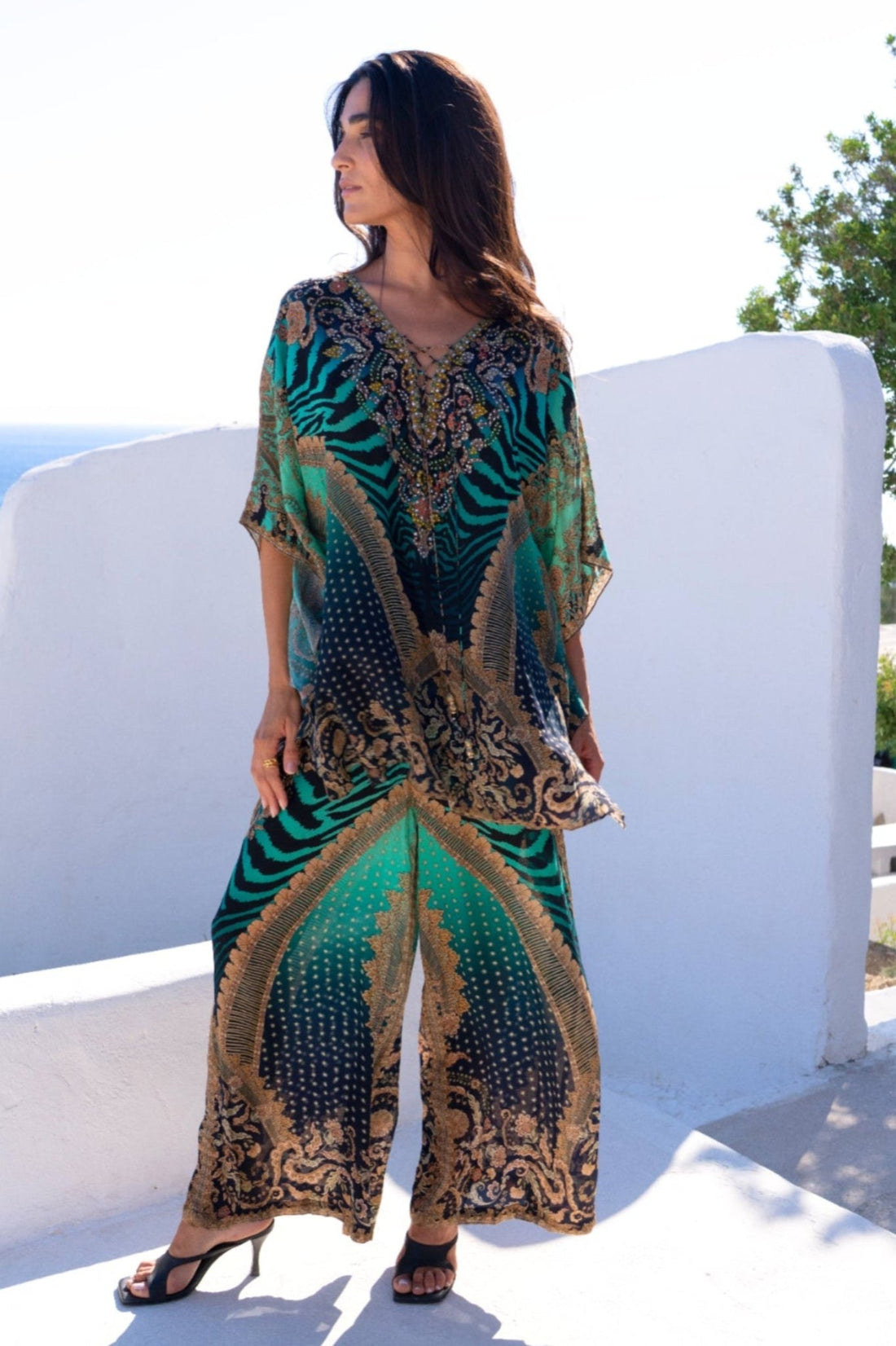 EMERALD EMPRESS TROUSERS - Czarina