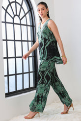 EMERALD OASIS TANK TOP - Czarina