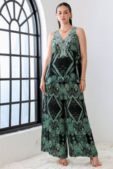 EMERALD OASIS TANK TOP - Czarina