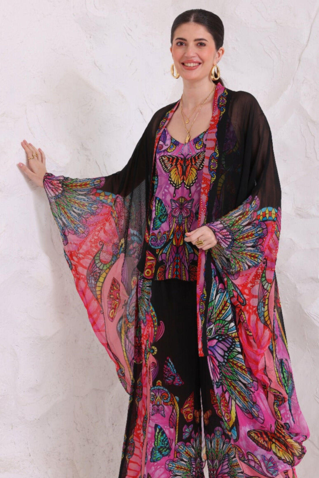 MIDNIGHT WINGS MEDIUM CAPE