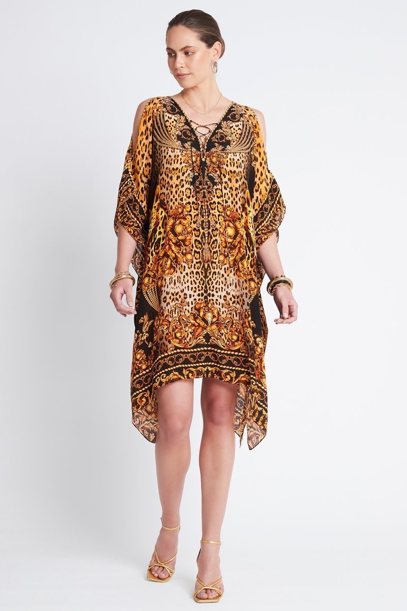 GOLDEN LADY SHORT KAFTAN WITHOUT SLIT - Czarina