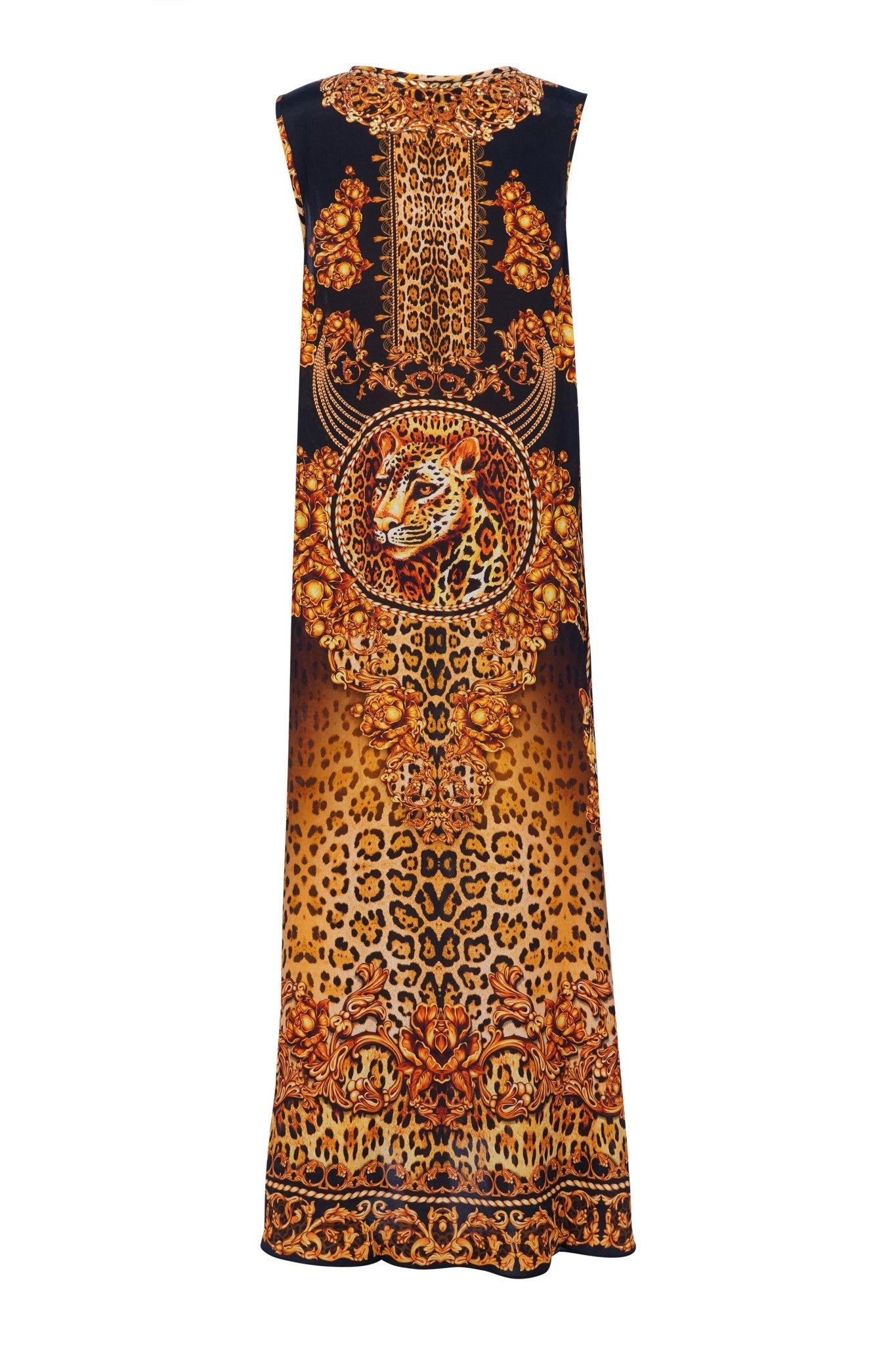 GOLDEN LADY SLEEVELESS DRESS - Czarina