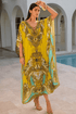 GOLDEN LEOPARD MEDIUM KAFTAN - Czarina