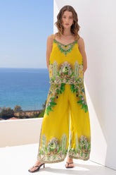 GOLDEN PALMS CAMI TOP - Czarina