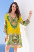 GOLDEN PALMS TUNIC - Czarina