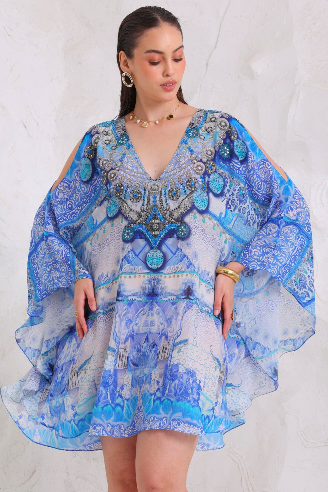 HAITI KAFTAN DRESS - Czarina