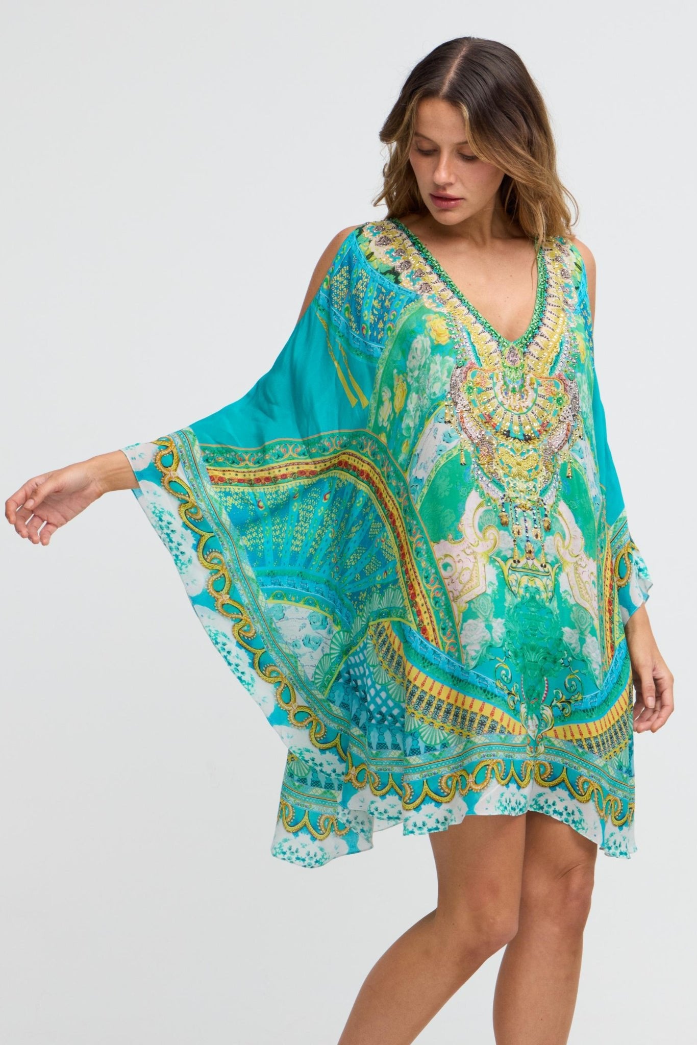 Isle Of Dreams Kaftan Dress - Czarina