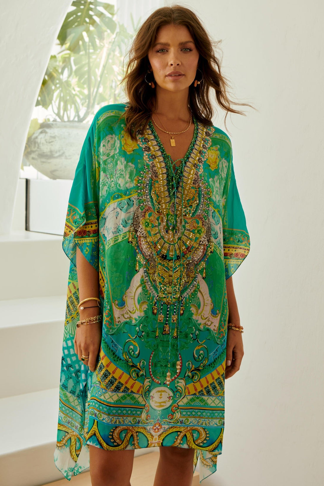 Isle Of Dreams Short Kaftan - Czarina