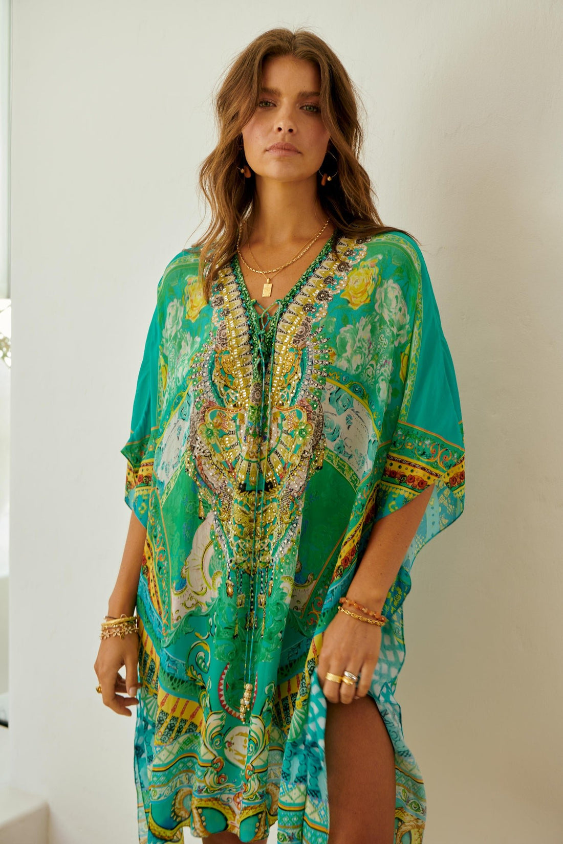 Isle Of Dreams Short Kaftan - Czarina