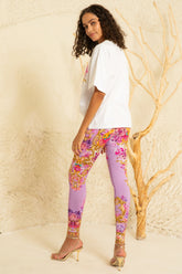 Lavender Hops Leggings - Czarina