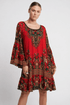 Leopardess Frill Dress - Czarina
