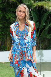 LOST IN AZURE BLAZER - Czarina