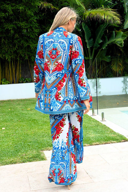 LOST IN AZURE BLAZER - Czarina