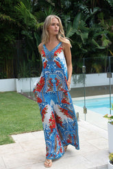 LOST IN AZURE CAMI TOP - Czarina