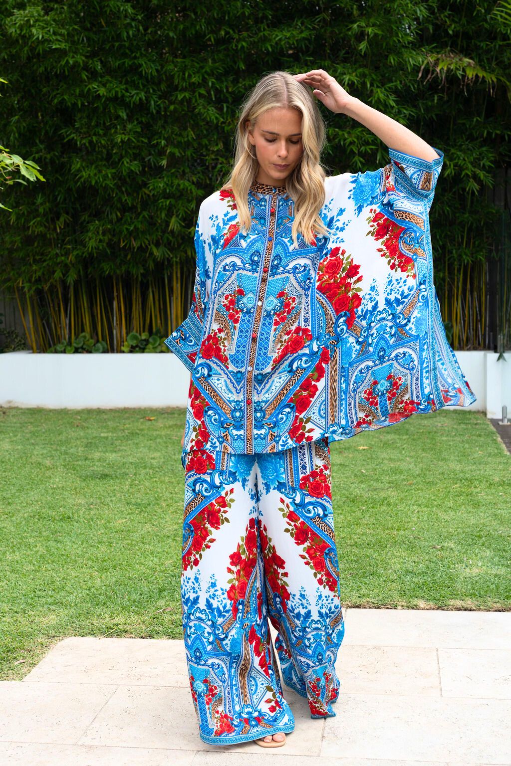 LOST IN AZURE CO - ORD SET - Czarina