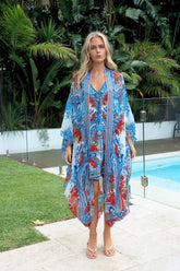 LOST IN AZURE MEDIUM CAPE - Czarina