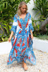 LOST IN AZURE MEDIUM KAFTAN - Czarina