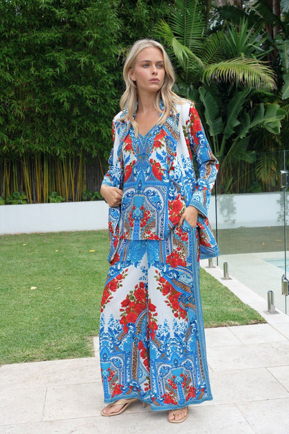 LOST IN AZURE TROUSER - Czarina