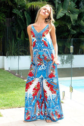 LOST IN AZURE TROUSER - Czarina