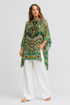 LOST IN LAOS KAFTAN TOP W SLEEVES - Czarina