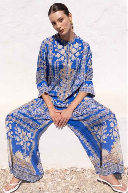 MEDITERRANEAN BLUES CO - ORD SET - Czarina