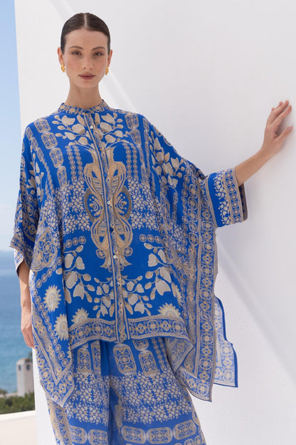MEDITERRANEAN BLUES CO - ORD SET - Czarina