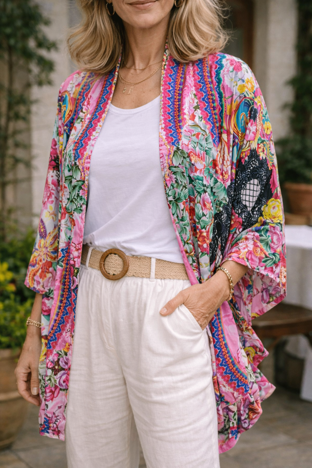 MORE THAN FRIENDS SHORT CAPE - Czarina