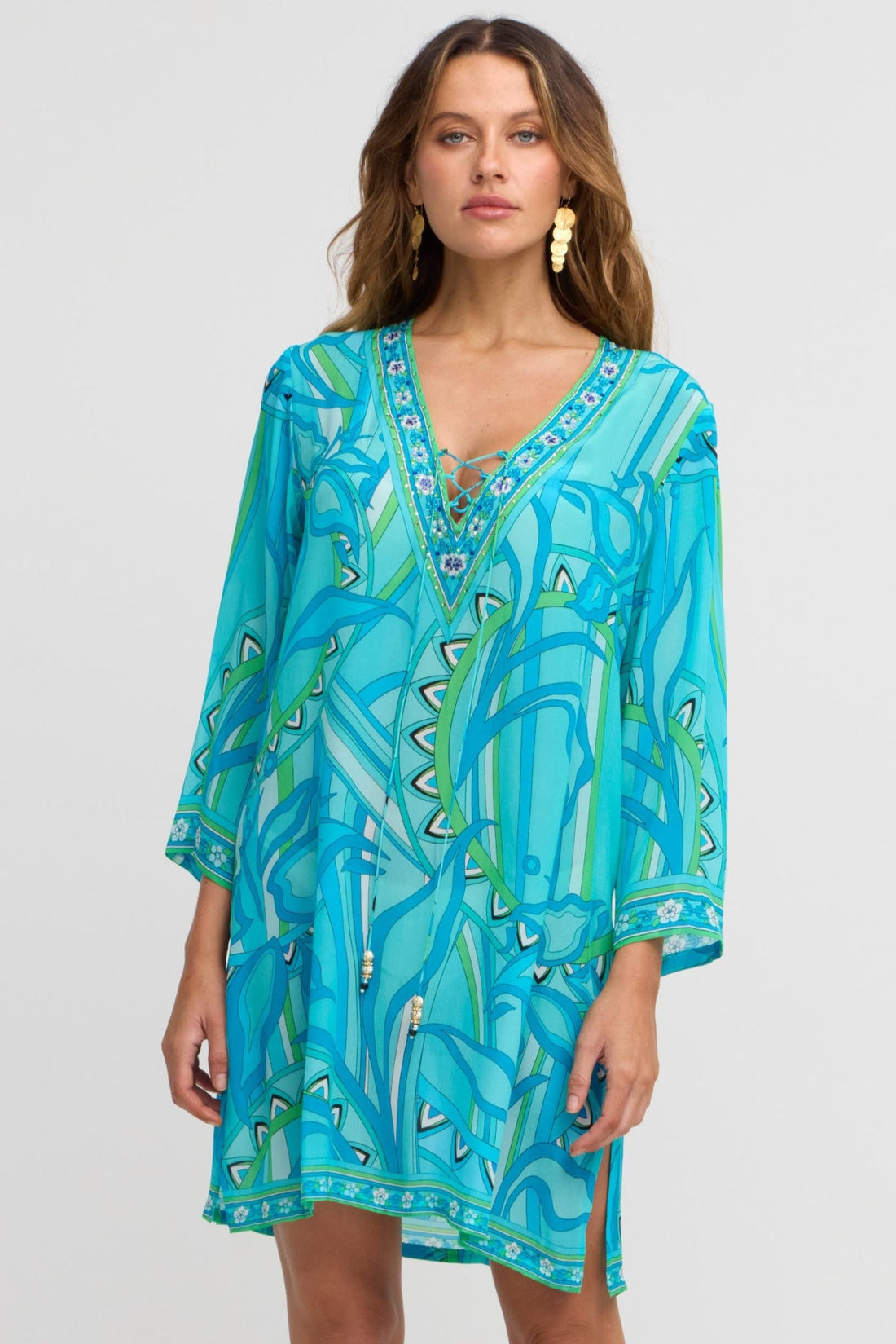 OCEANIC BLUES TUNIC - Czarina