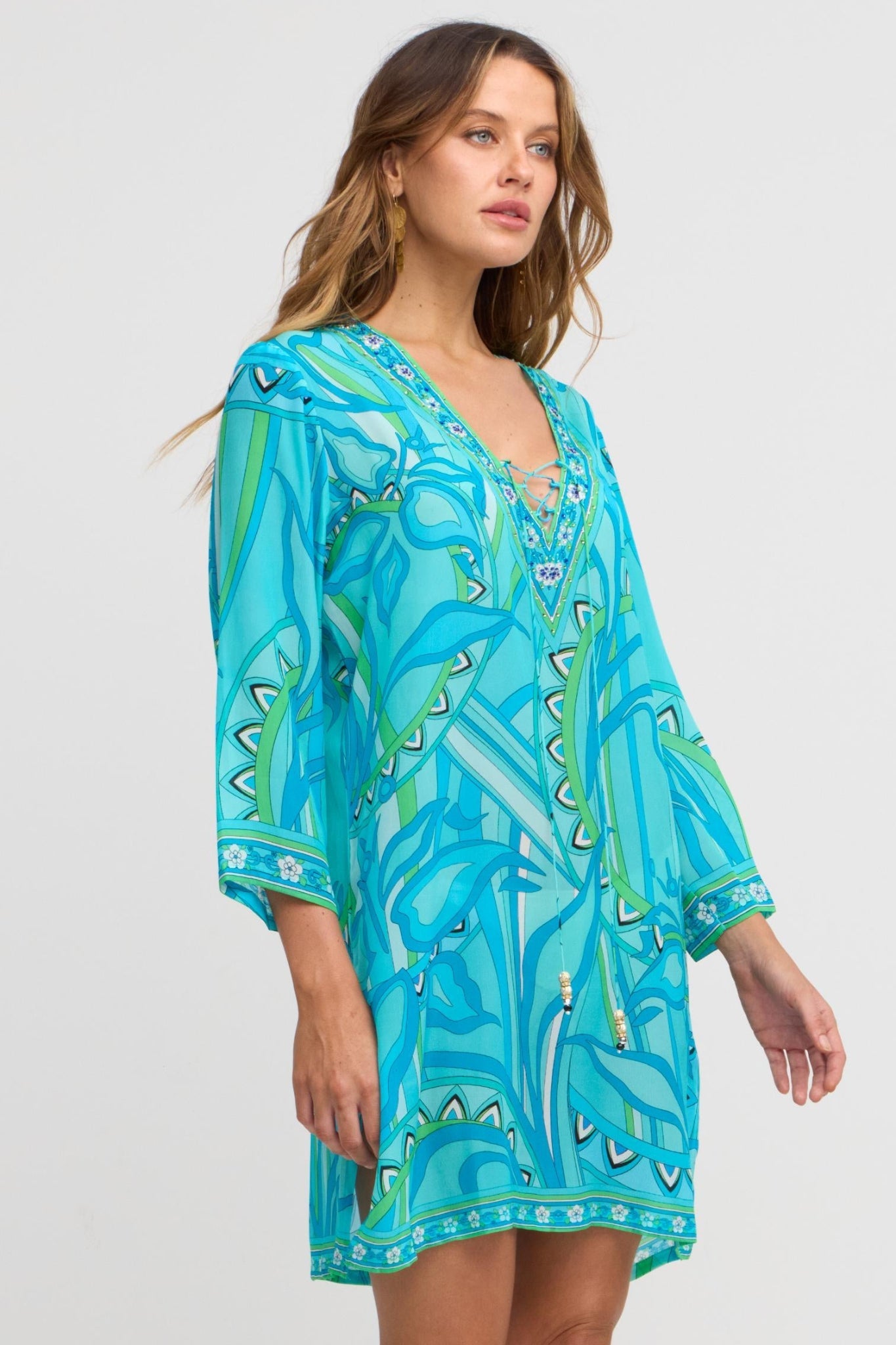 OCEANIC BLUES TUNIC - Czarina