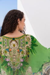 PALM PARADISE BUTTERFLY TOP - Czarina