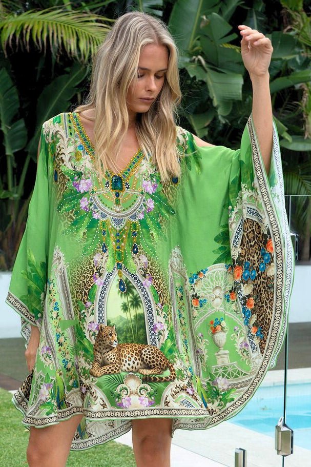 PALM PARADISE KAFTAN DRESS - Czarina