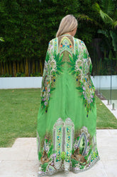 PALM PARADISE LONG CAPE - Czarina
