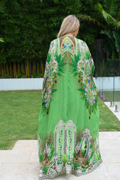 PALM PARADISE LONG CAPE - Czarina
