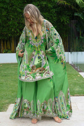 PALM PARADISE LONG CAPE - Czarina