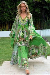 PALM PARADISE TROUSERS - Czarina