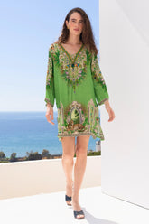 PALM PARADISE TUNIC - Czarina